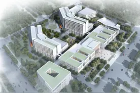 浦东又迎三甲医院，龙华医院浦东院区整体结构封顶，预计2023年竣工图片