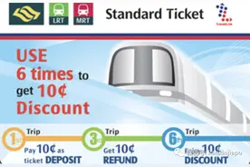 陪伴新加坡34年的地铁普通车票正式取消，即将成为历史图片