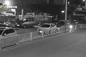 无证酒驾把车撞凹，兄弟义气“顶包”！监控还原真相，双双被拘图片