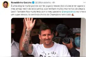 全球巨星关注梅西：小罗点赞，内马尔狂刷屏，这俩人很难过图片