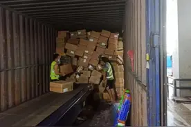 当场查扣750箱！一快递公司海南总部被立案调查图片