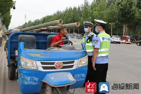 博兴县开展电动三轮车违法载人专项整治和宣传教育活动图片