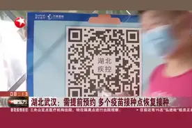 湖北武汉：需提前预约  多个疫苗接种点恢复接种视频封面