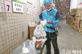 这名泉州骑手：知名外卖平台夏季夜间配送订单量全国第一图片