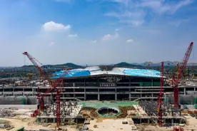 杭州西站枢纽，轮廓初现图片