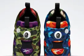 鞋圈黑马又发力！一口气出两双！全新「BAPE 联名鞋」官图曝光图片