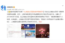 点评｜迪士尼被罚，“概不负责”岂能随意免责图片