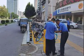 石家庄市桥西区深入开展停车场专项整治图片