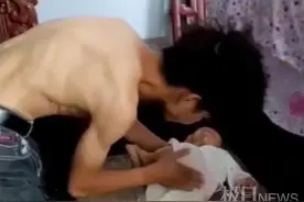 多部门介入“男子疑似虐婴”事件：孩子没事，视频拍摄者或涉嫌违法图片