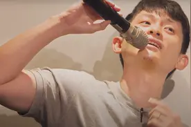 扬言把“莱猪做成肉松卖到大陆”的台“网红”，因打AZ疫苗晕倒撞破下巴缝5针图片