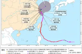 台风“灿都”或于今晚登陆上海！多地停工停课……图片