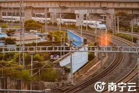 南宁望州路一拍照点成网红地 摄友纷纷打卡拍“大片”图片