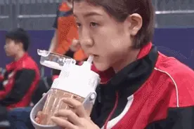 “陈梦的水杯怎么这么大”上热搜！喝水“吨吨吨”，看傻一众网友图片