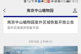 快来赏花！南京中山植物园免费开放一周图片