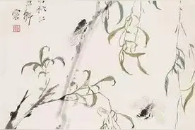 捕蝉、喂鸭、拾蝉蜕的少年时代｜徐建融图片