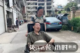 照顾瘫痪在床父亲，她10年没睡过一个完整觉！仙居贾海燕：只要我在，这个家就在图片