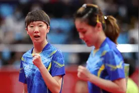 王曼昱/车晓曦乒乓女双夺冠，王曼昱全运会两金一银图片