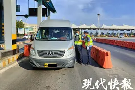 对非法营运车辆布控“天网”！江苏设35个集中行动执法点开展联合整治图片