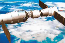 中国“太空之吻”惊艳世界图片
