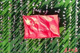 国旗下的少年图片