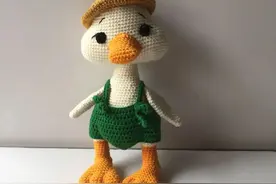 公益2021，“加油鸭”：超可爱娃娃家2.0鸭鸭玩偶（有编织说明）图片