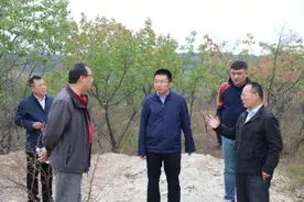 古生物化石专家来凌调研指导世界遗产申报工作图片