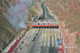 甘肃217省道景泰大水䃎至白银区段一级公路主线贯通图片