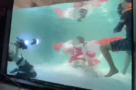 翩跹起舞，济南85后水下摄影师打造水下舞者梦图片