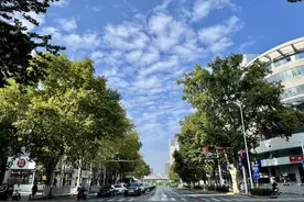 今天你被“天空蓝”刷屏了吗，好消息，郑州未来7天晴天和多云将勤“营业”图片