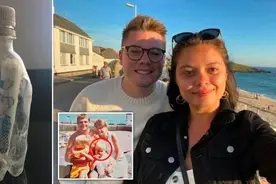 男子找回24年前扔到海里的漂流瓶 背后故事让人动容图片