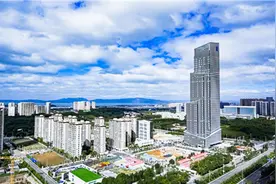 开创“央企入滇”新局面，中铁大厦在昆落成启用图片