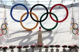 奥运圣火抵达中国图片