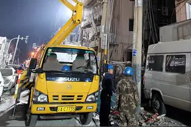 沈阳受爆炸导致的停电已基本恢复图片