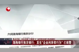 28亿存款“不翼而飞”  如何堵住银行风控漏洞？  渤海银行南京银行：发生“企业间异常行为”已报警视频封面