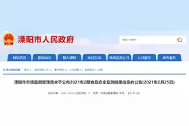 江苏省溧阳市市场监督管理局抽检61批次食品 全部合格图片