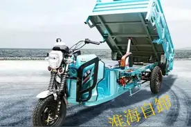 富田、宗申、淮海新款拉3000斤带自卸三轮车，农用送货可上牌图片