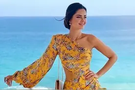 伊朗第一超模，这身材，凹凸有致，不就是我们喜欢的微胖女神吗？图片