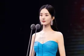 赵丽颖定格童颜！蛋糕裙搭配璀璨珠宝赴金鹰盛典，美得相得益彰图片