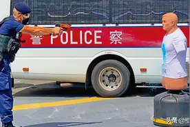 港警引入胡椒水发射器周日开始试用，属低杀伤力皮肤会灼热刺痛图片