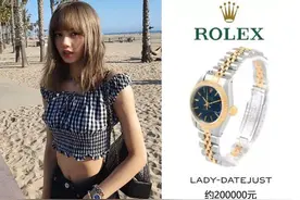 Lisa才是“人间富婆”，劳力士手表堆成山，还有很多只卡地亚图片