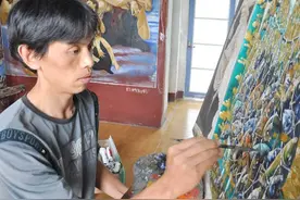 农村画家熊庆华：苦练绘画20多年，专家建议回家务农，如今怎样图片