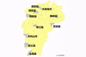 江西最小的县不到10万人，最大的县145万人图片