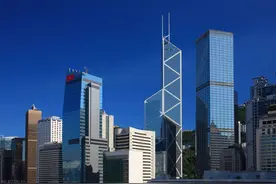 香港最美的超高层地标——中银大厦，灵感源自“节节上升”的竹笋图片