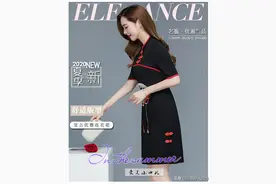 改良旗袍连衣裙图片