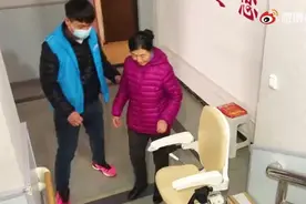 （视频）太原这个社区有了爬楼机！老人上下楼超方便图片