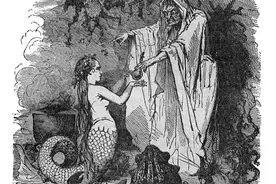 盘点可怕的美人鱼故事，再也不是你想象中，美人鱼童话图片