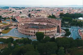 至少40万人在古罗马最大的竞技场，因血腥的角斗士战斗而失去生命图片