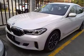 实拍：全进口宝马6GT，销量低迷价格“跳水”，全系空气悬架图片