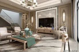 为了住豪宅，他们买下241平三层小别墅，装修效果太好，有诗意图片