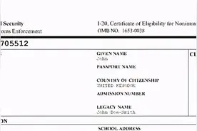 美签中大家常说的I-20表格究竟是什么呢？图片